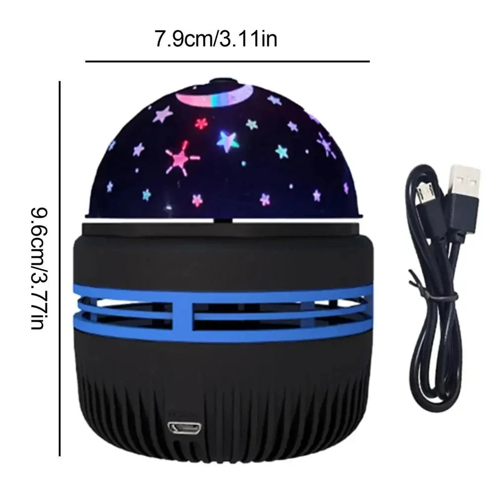 CowLost | led-starry-galaxy-projector-rotating-night-light-rgb-smart-remote-control-aurora-star-sky-atmosphere-lamp-for-home-party-decor-1 |14