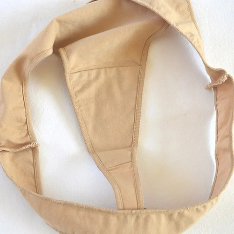 CowLost | product_id-4-pack-women-s-cotton-low-waist-breathable-solid-color-g-string-thongs-m-xl |17