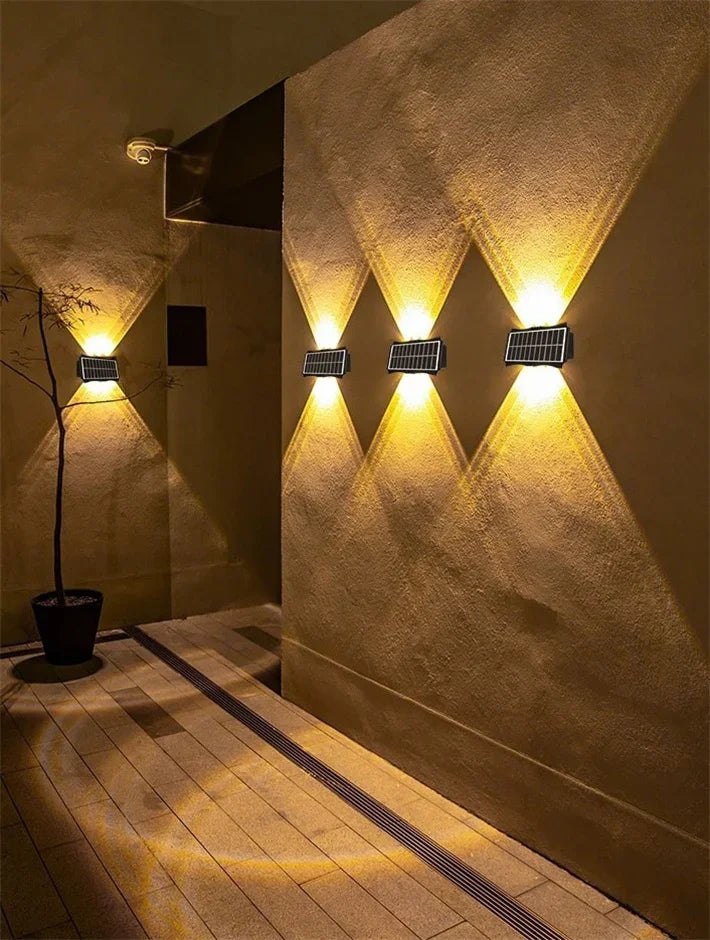 CowLost | product_id-solar-waterproof-led-wall-light-outdoor-high-brightness-up-down-garden-light |10