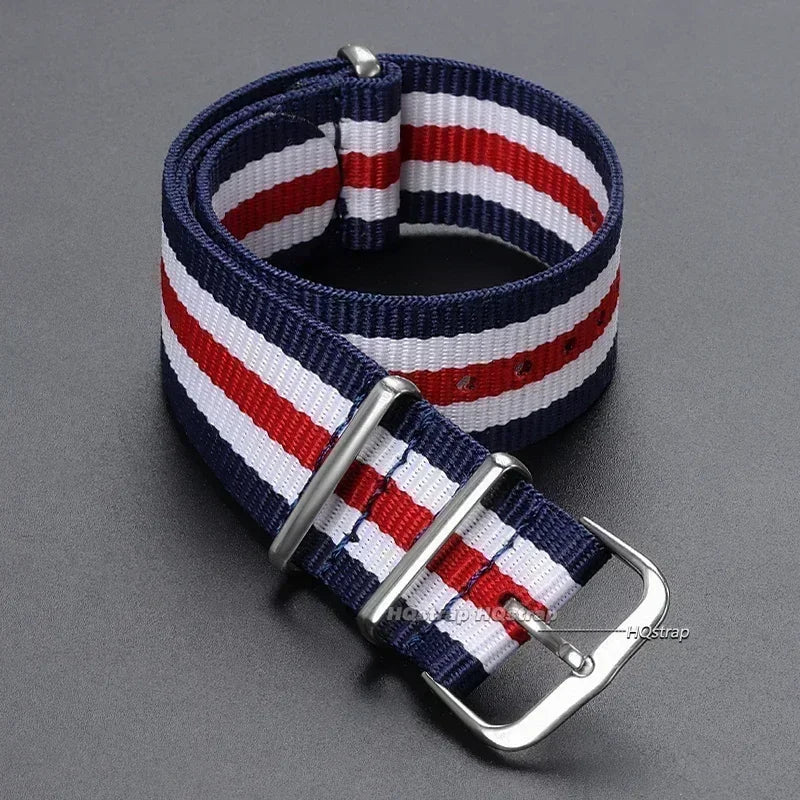 CowLost | product_id-high-quality-nylon-watch-band-16-22mm-for-seiko-casio-military-sport-strap-replacement |22