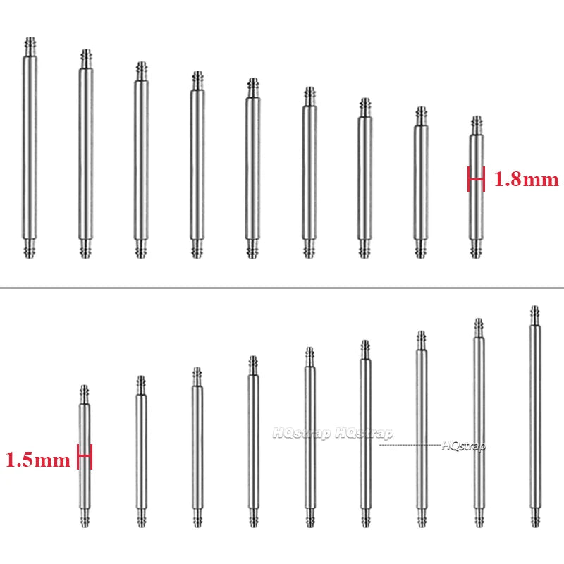 CowLost | product_id-20pcs-stainless-steel-spring-bars-watch-band-pins-12-26mm-1-5mm-1-8mm |9