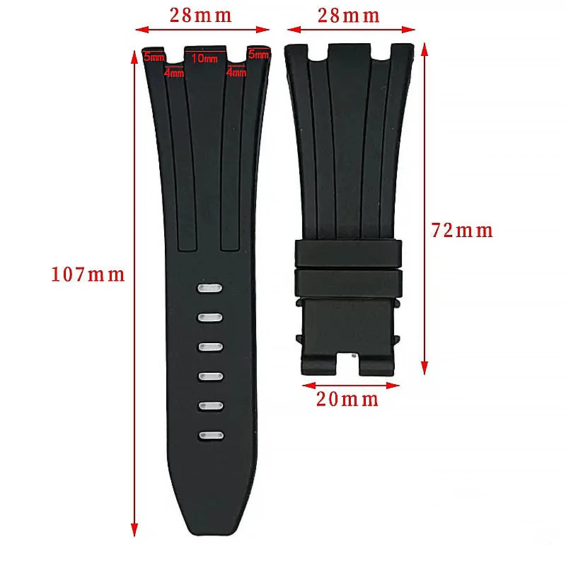 CowLost | product_id-silicone-waterproof-replacement-watchband-for-ap-royal-oak-offshore-27-28-30mm-sports-strap |6