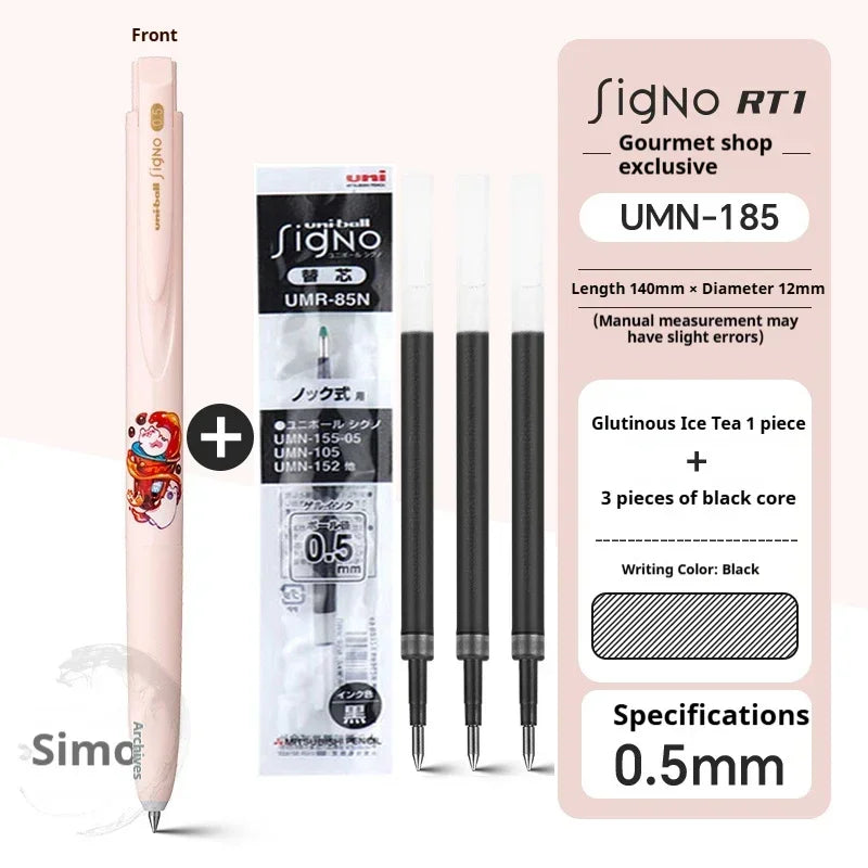 CowLost | product_id-japan-uni-mitsubishi-umn-185-food-museum-collab-0-5mm-gel-pen-ultra-smooth-for-school-collectors-gift |37