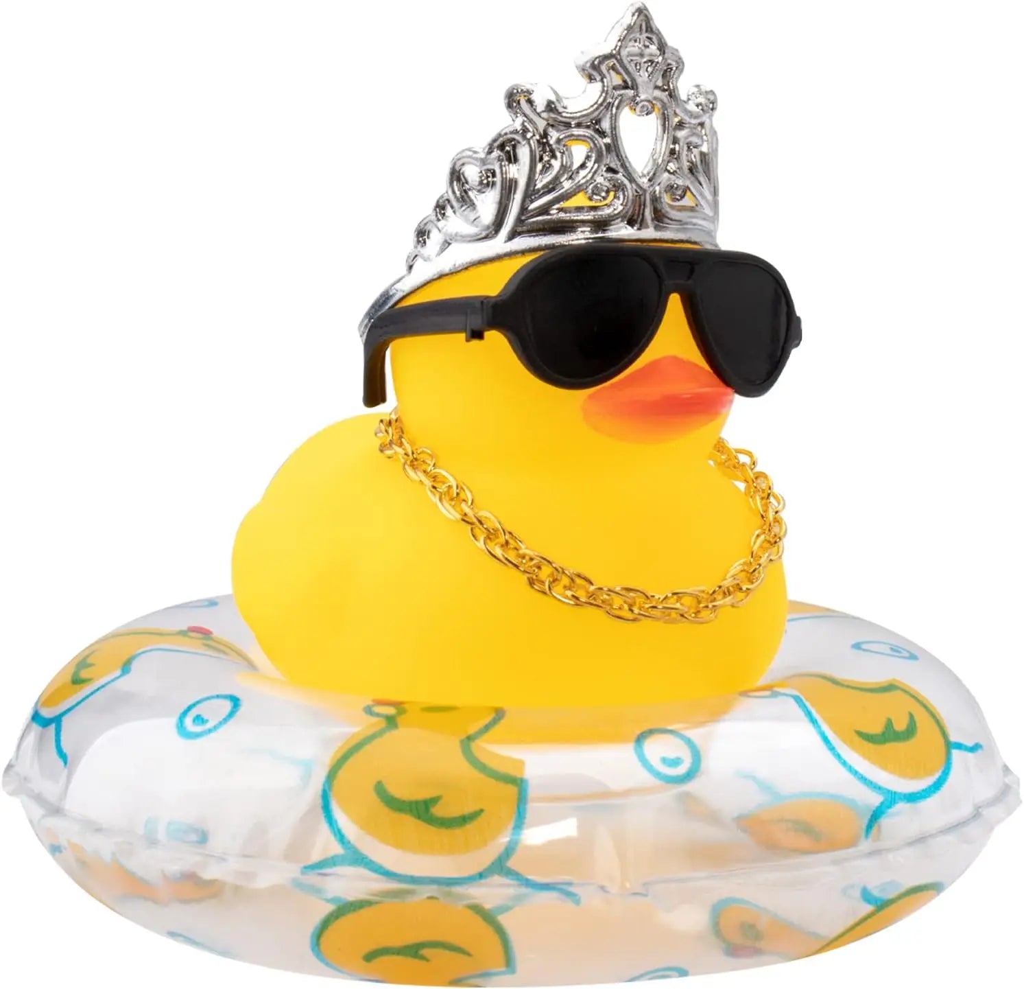 CowLost | product_id-car-rubber-duck-dashboard-ornament-with-pearl-necklace-and-crown-for-jeeps |27