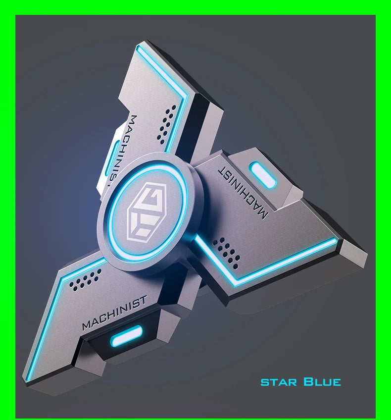 CowLost | user-stress-anxiety-adhd-relief-figets-toy-fidget-spinner-metal-alloy-gyro-luminous-hand-stress-relief-toy-boy-adults-gifts |16