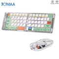 CowLost | product_id-foldable-bluetooth-5-1-wireless-keyboard-rechargeable-mouse-set-portable-full-size |1