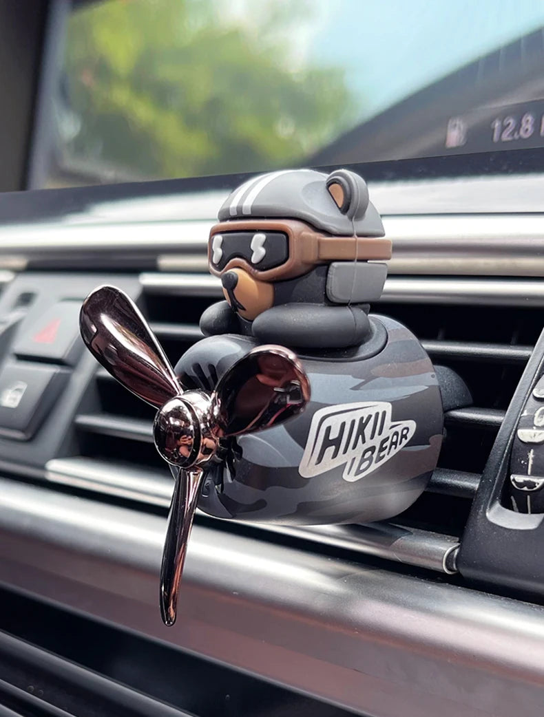 CowLost | product_id-rotating-propeller-plane-pilot-bear-car-air-freshener-vent-clip-diffuser |18