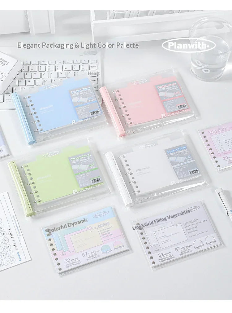 CowLost | product_id-planwith-b7-softcover-loose-leaf-notebook-refillable-pocket-binder-for-homework-journal-and-mistake-correction |28