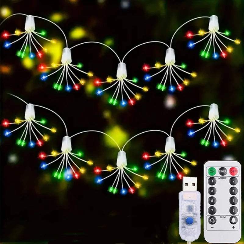 CowLost | product_id-usb-led-fireworks-string-lights-with-remote-for-christmas-wedding-party |21
