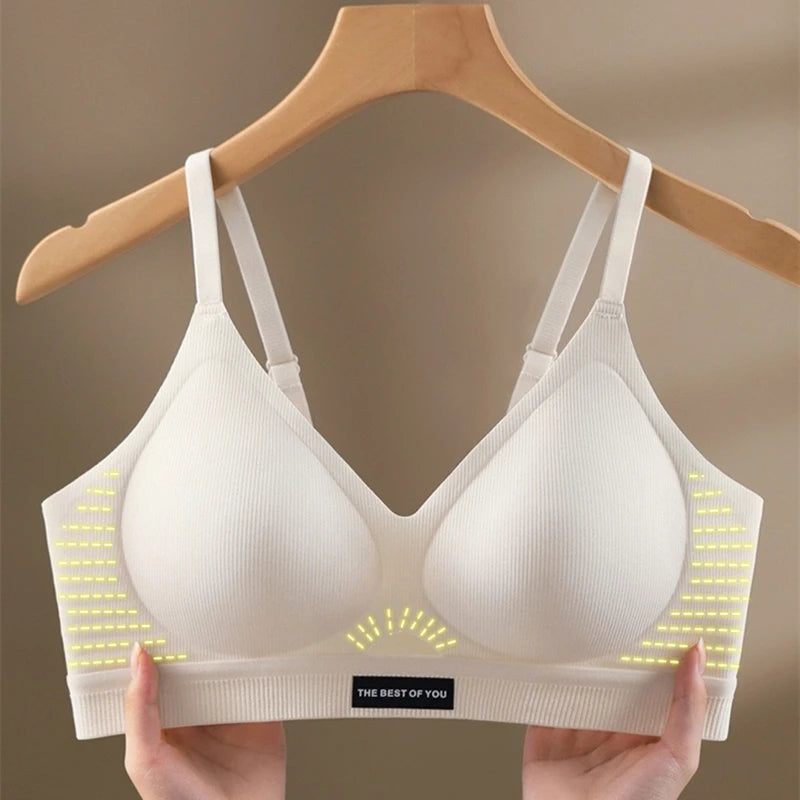 CowLost | product_id-markless-wireless-sports-bra-with-fixed-cups-soft-support-machine-washable-for-women |2