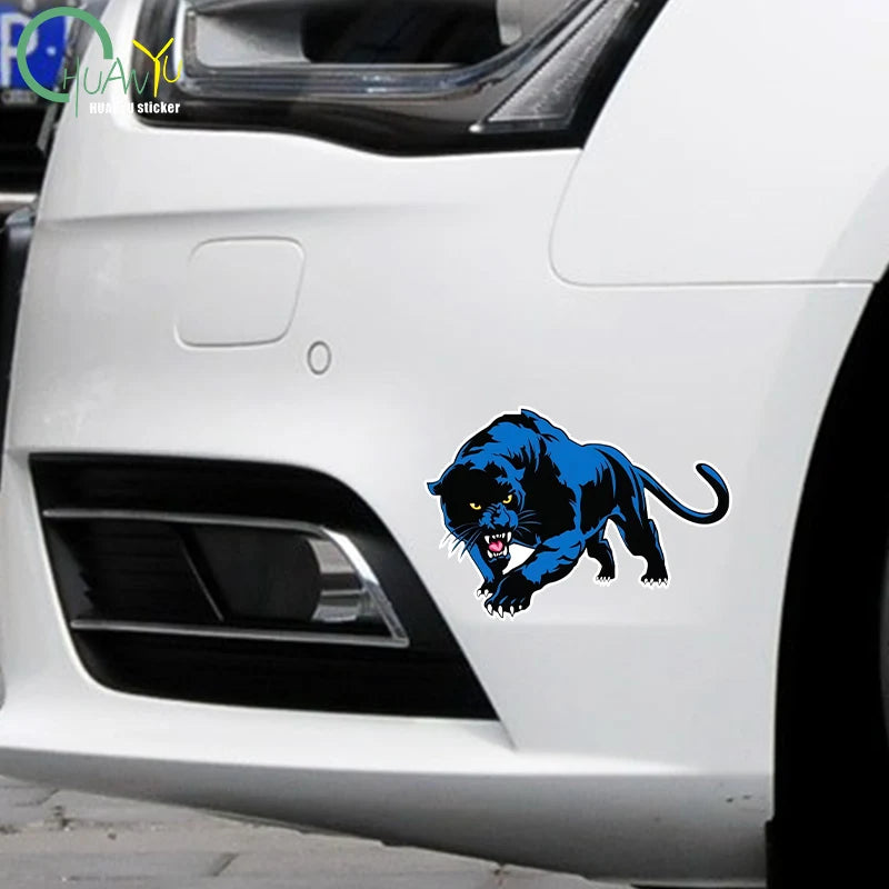 CowLost | cartoon-3d-car-sticker-animal-black-panther |3