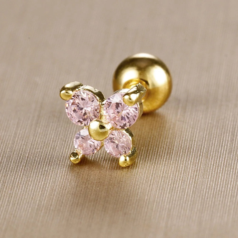 CowLost | business-card-cases-stainless-steel-birthstone-mini-stud-earrings-12-constellations |33