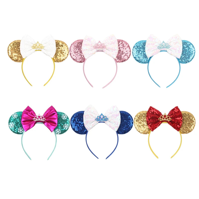 CowLost | disney-mickey-glitter-crown-hairband-for-girls |2