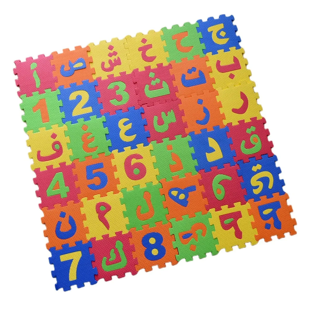 Arabic Alphabet Puzzle Mat Toy for Kids Early Learning Russian Language Foam Jigsaw