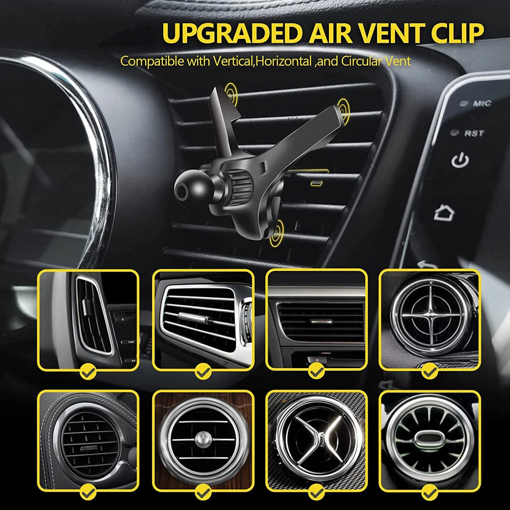 CowLost | product_id-universal-car-air-vent-clip-phone-holder-with-17mm-ball-head-magnetic-mount |10