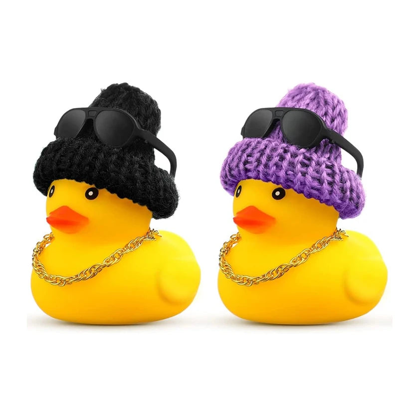 CowLost | product_id-2-pack-yellow-rubber-duck-christmas-car-dashboard-ornaments |23