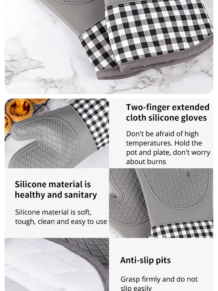 CowLost | silicone-insulated-glove-anti-slip-lengthened-thickened-high-temperature-resistant-kitchen-anti-scalding-device |14