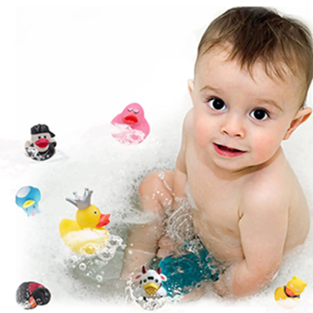 CowLost | product_id-6-12-24-pc-rubber-duck-assortment-car-and-bath-toys-party-favors |7