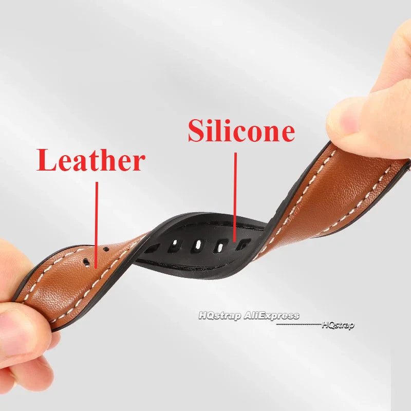 CowLost | product_id-waterproof-leather-watch-strap-for-rolex-seiko-with-slub-litchi-smooth-patterns |6