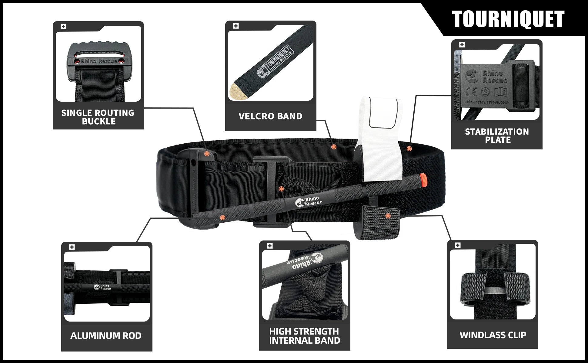 CowLost | sporting-goods-rhino-rescue-edc-ifak-survival-trauma-kit-molle-tactical-pouch |8