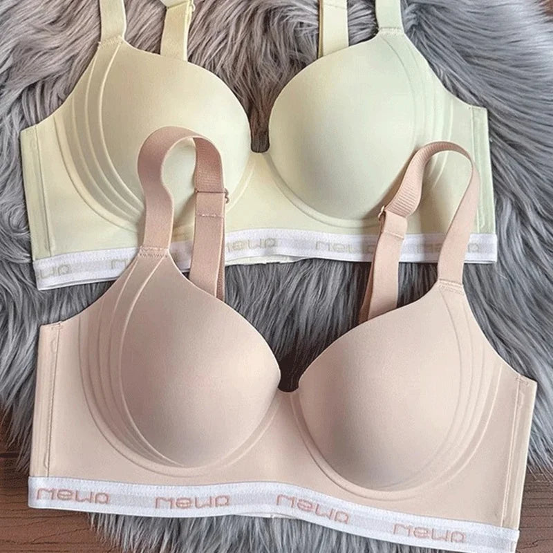 CowLost | thin-large-breasted-and-small-breasted-underwear-for-women-breast-retracting-anti-sagging-push-up-adjustable-seamless-bra |1