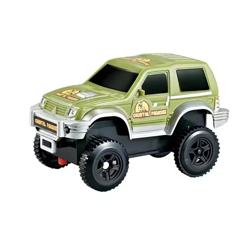 CowLost | fencing-barriers-dinosaur-plastic-racing-track-set-with-electronic-car-toy |6