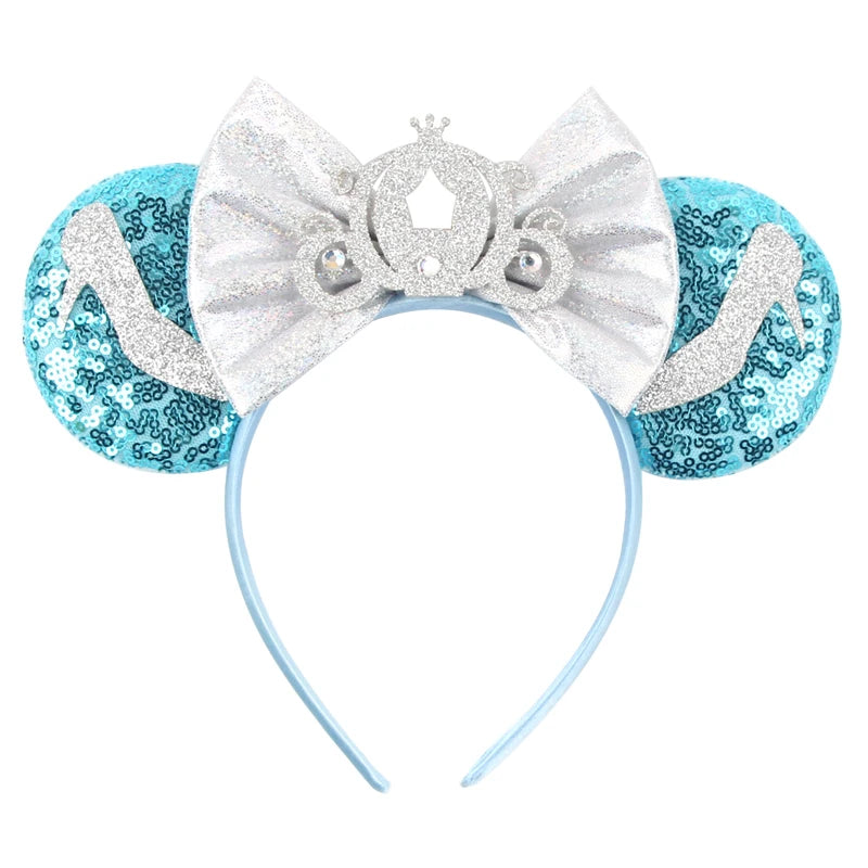 CowLost | cartoon-lilo-stitch-head-band-girls-sequins-bow-hairband |41