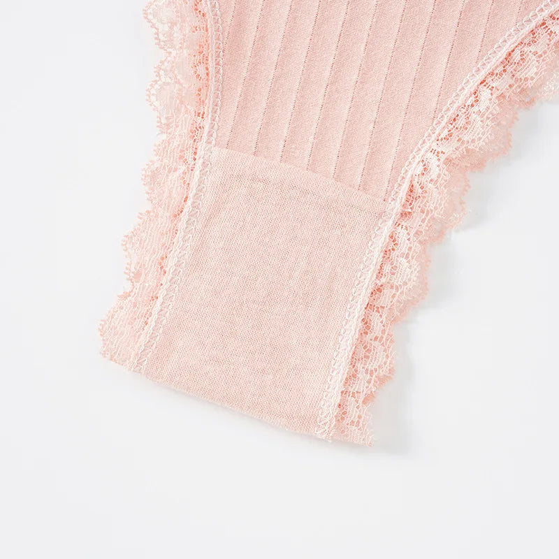 CowLost | product_id-women-cotton-low-waist-brazilian-lace-g-string-panties-t-back-m-xl |6
