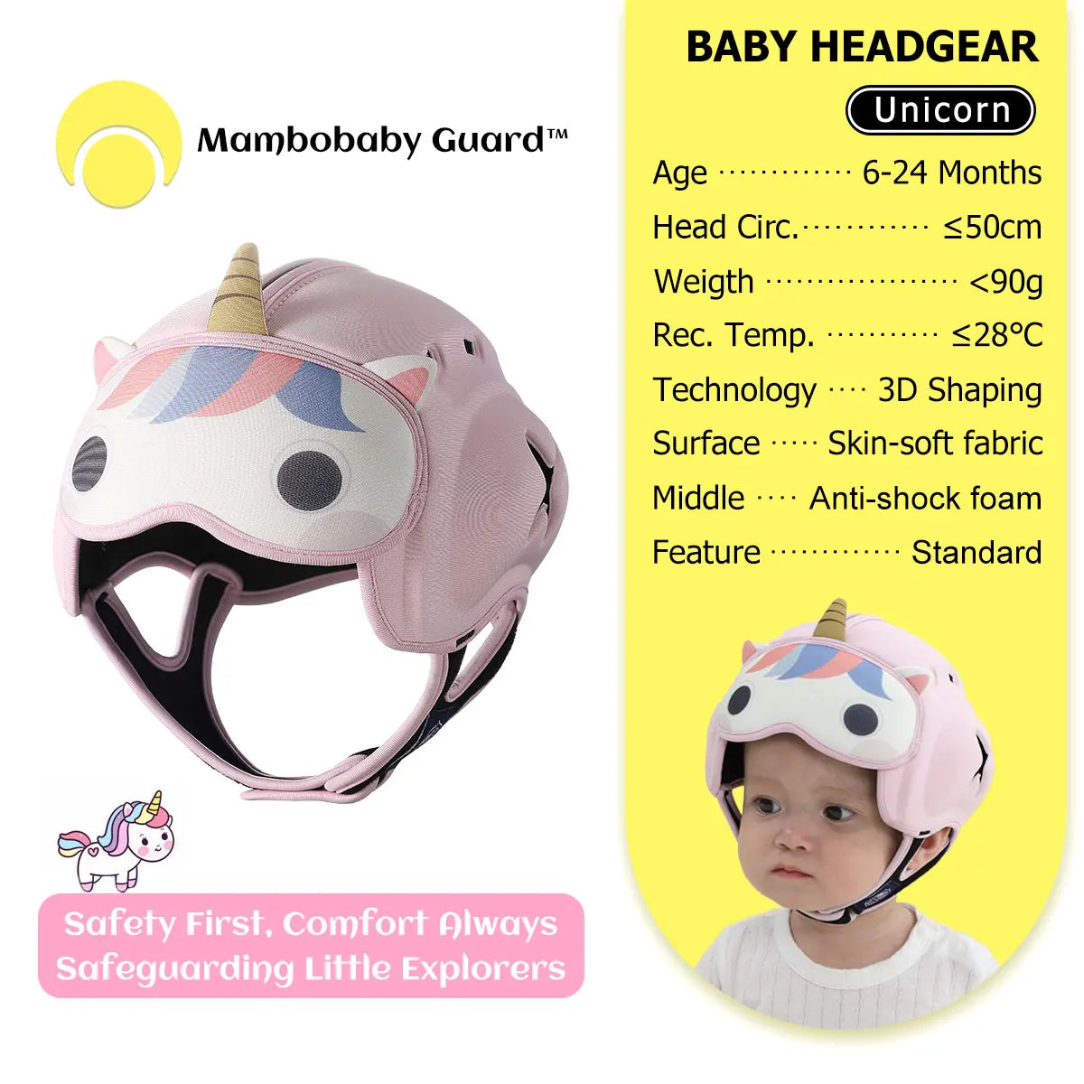 CowLost | mambobaby-guard-hat-penguin-safe-anti-shock-baby-helmet |33