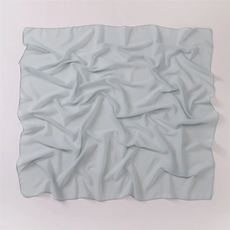 CowLost | 90-90cm-square-solid-color-women-chiffon-hijab |20