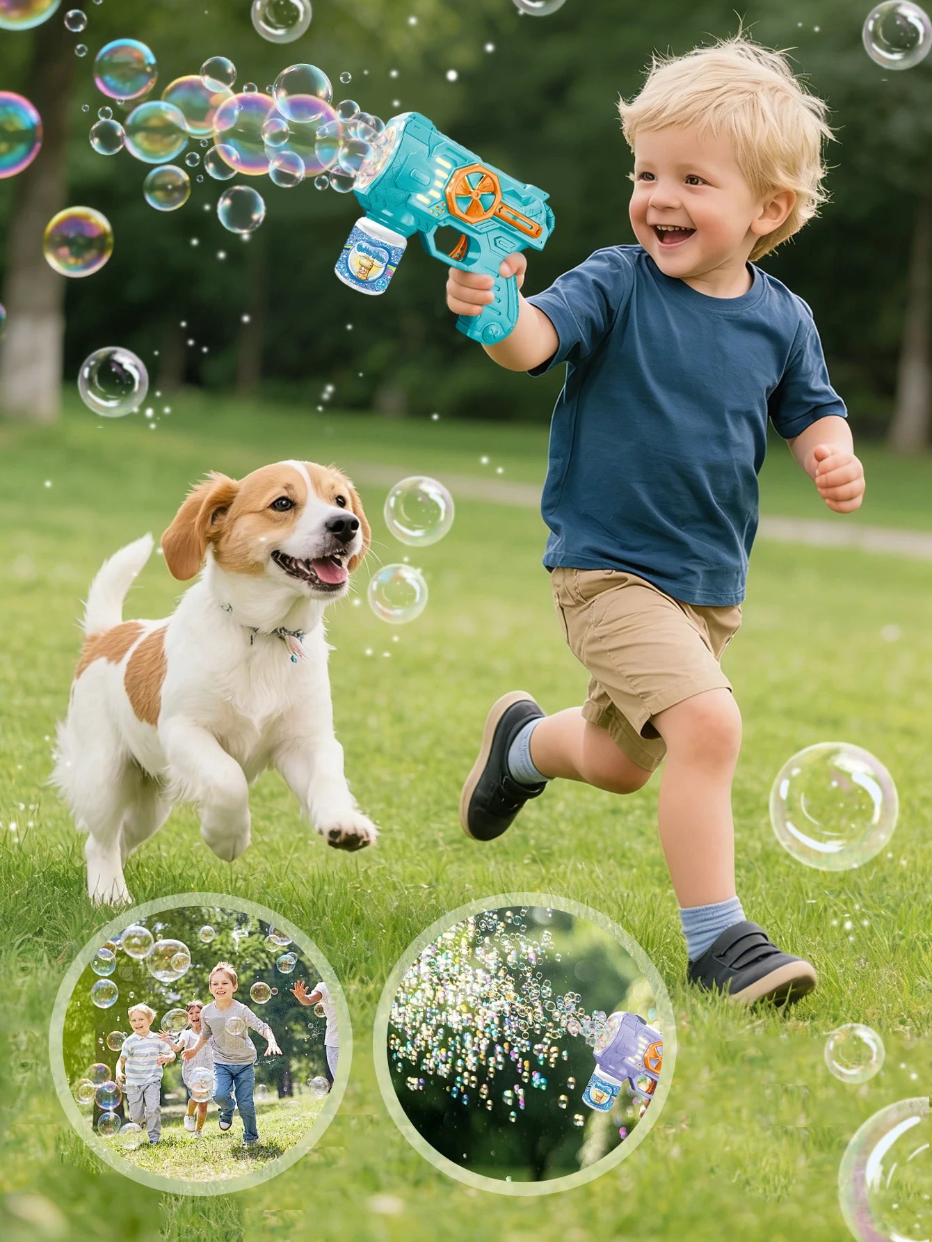 CowLost | product_id-electric-bubble-gun-toy-with-led-light-for-kids-outdoor-summer-game-no-bubble-liquid |16