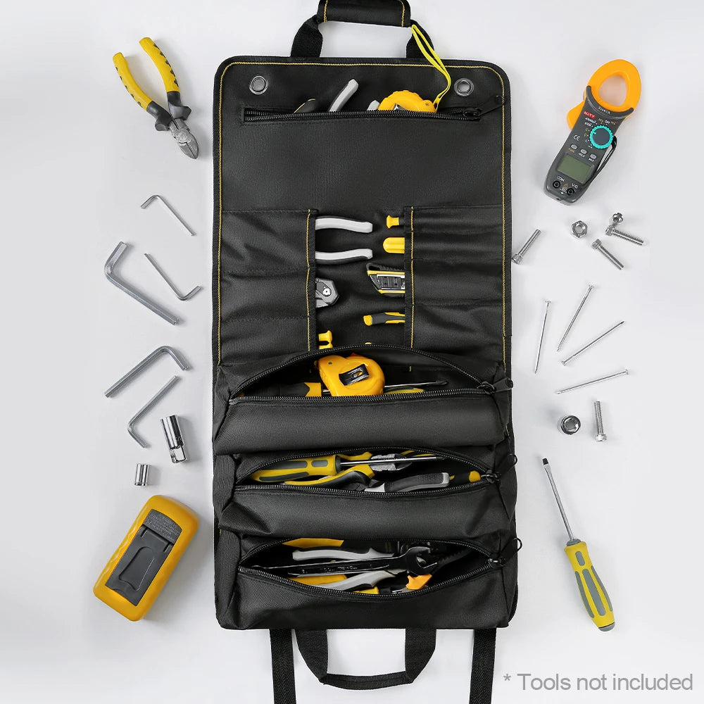 CowLost | product_id-winhunt-roll-up-tool-bag-with-11-pockets-heavy-duty-durable-black |4