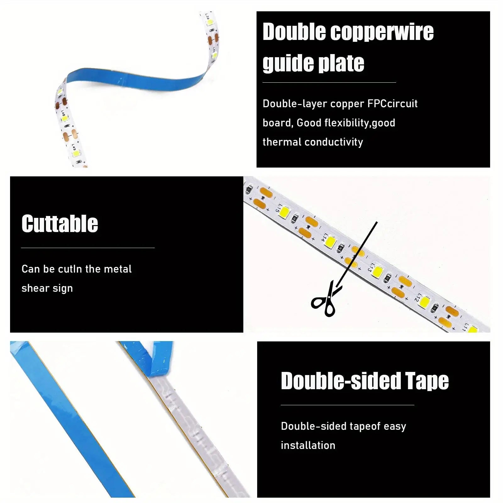 CowLost | tv-led-backlight-strips-bars-product_id-1m-usb-5v-led-strip-light-60-leds-m-gesture-control-dimmable-night-lamp |4