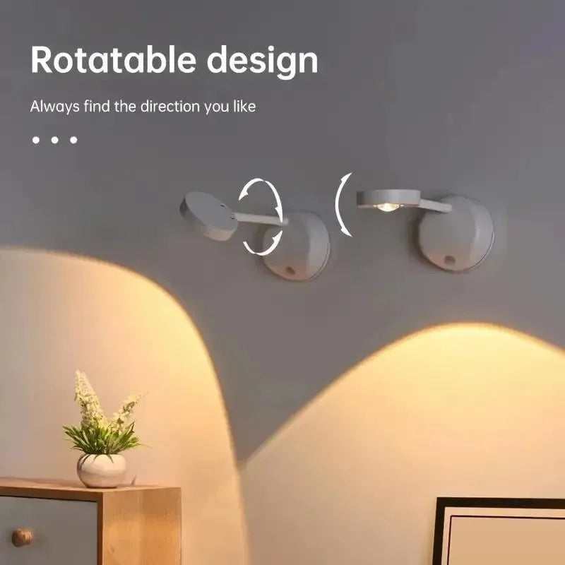 CowLost | product_id-usb-rechargeable-wireless-human-sensing-dimmable-rgb-led-wall-spotlight-for-paintings |2