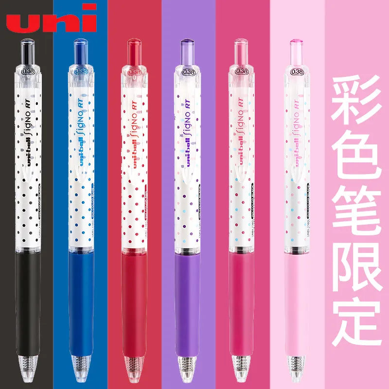 CowLost | product_id-uni-ball-signo-umn-138s-limited-polka-dot-gel-pen-0-38mm-retractable-fine-point-assorted-colors |1
