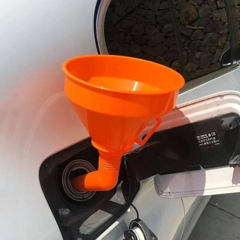 CowLost | 130mm-refueling-funnel-with-filter-motorcycle-refuel-oil-water-engine-oil |8