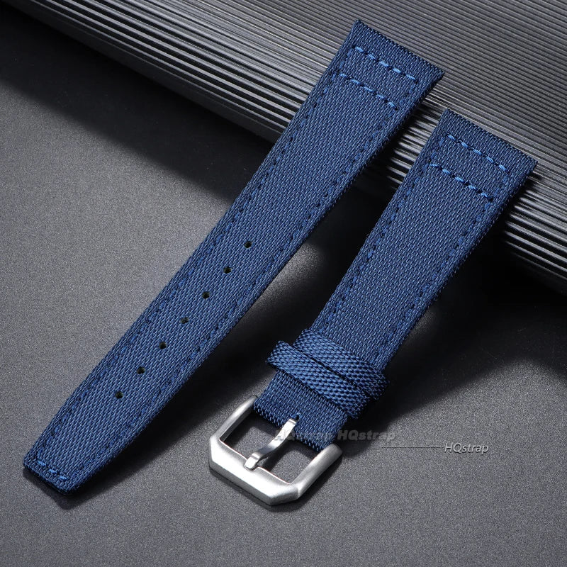CowLost | product_id-waterproof-nylon-canvas-watch-strap-for-iwc-pilot-20-22mm-unisex-sport-wristband |12