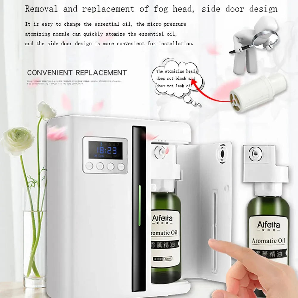 CowLost | product_id-homefish-160ml-wall-mounted-aroma-diffuser-with-fan-for-large-area-hotel-lobby-and-home |1