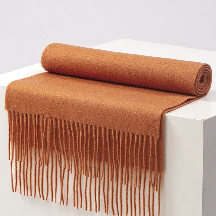CowLost | winter-pure-long-wool-scarf-women-luxury-brand |29
