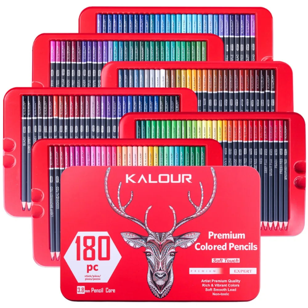 CowLost | art-pencils-product_id-kalour-oil-colored-pencils-set-50-300-pcs-professional-drawing-art-supplies |24