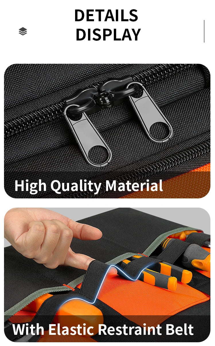 CowLost | product_id-tool-bag-with-molded-base-18-pocket-open-top-organizer-adjustable-shoulder-strap-heavy-duty |13