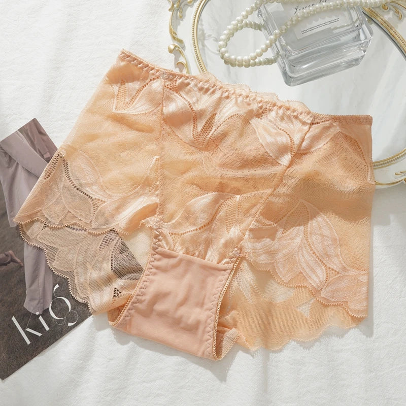 CowLost | womens-lace-mid-rise-panty-ladies-breathable-comfort-underpants |13