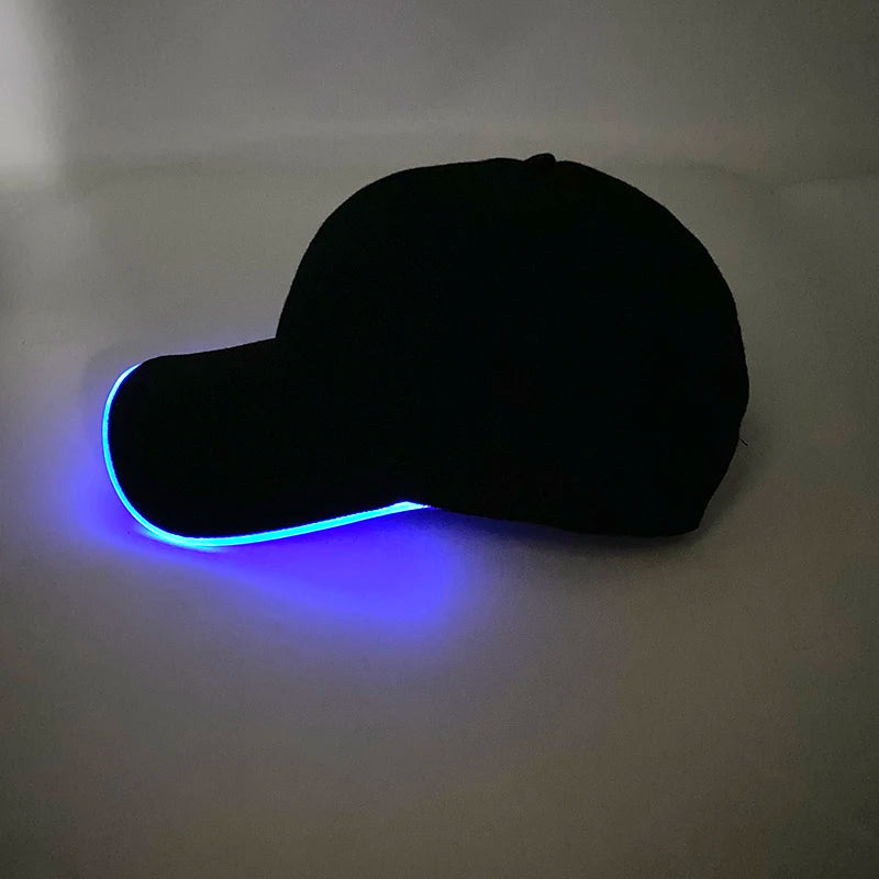 CowLost | fashion-led-glow-cap-outdoor-sport-sunshade-glowing-baseball-cap |16