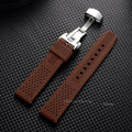 CowLost | product_id-breathable-silicone-quick-release-watch-strap-16-24mm-with-butterfly-buckle-for-seiko-unisex |12