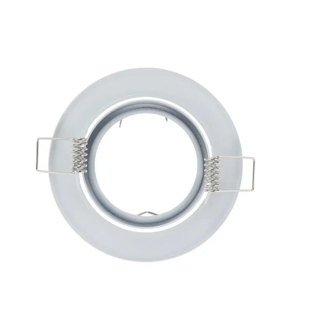 CowLost | joyinled-recessed-downlight-housing-round-70mm-cutout-gu10-holder-iron-base-10pcs-led-ceiling-light-accessories-for-installation |7