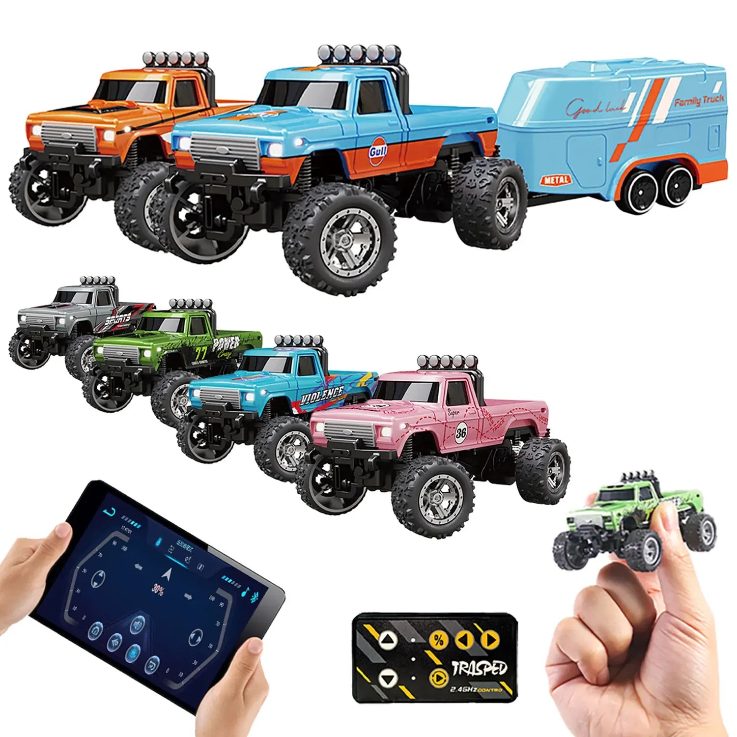 CowLost | fencing-barriers-teranty-1-64-rc-off-road-monster-truck-remote-control-car |2