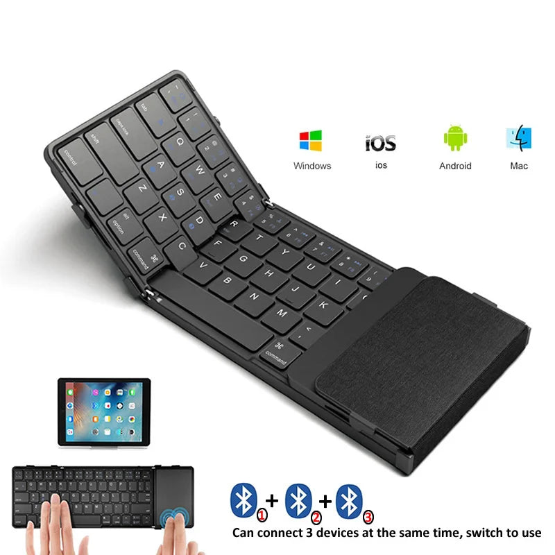 CowLost | product_id-jomaa-wireless-folding-bluetooth-keyboard-with-touchpad-for-tablet-ipad-iphone-rechargeable |7