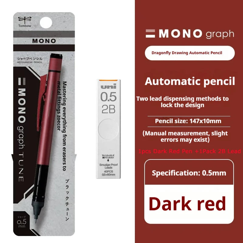 CowLost | product_id-tombow-mono-graph-tune-0-5mm-mechanical-pencil-low-center-gravity-shake-to-eject-lead-for-writing-drawing |40