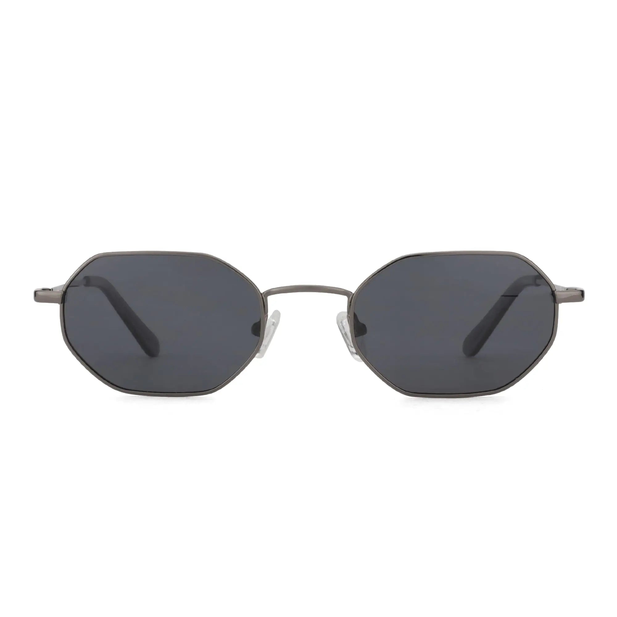CowLost | zenottic-retro-small-polygon-polarized-sunglasses-women-metal-uv400 |27