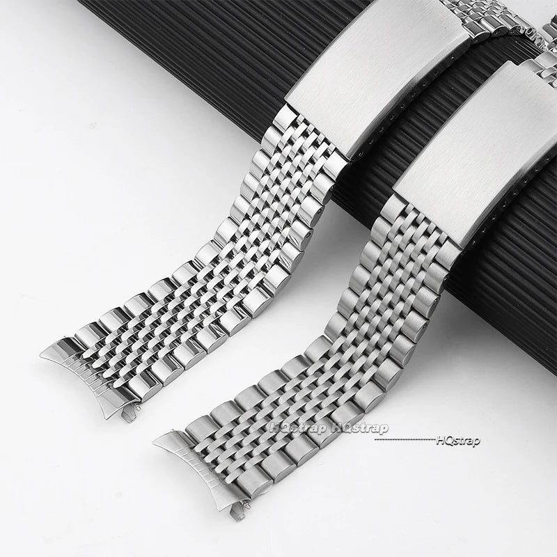 CowLost | bracelets-product_id-hqstrap-stainless-steel-curved-flat-end-watch-band-18mm-20mm-22mm-for-seiko-rolex-metal-strap |9